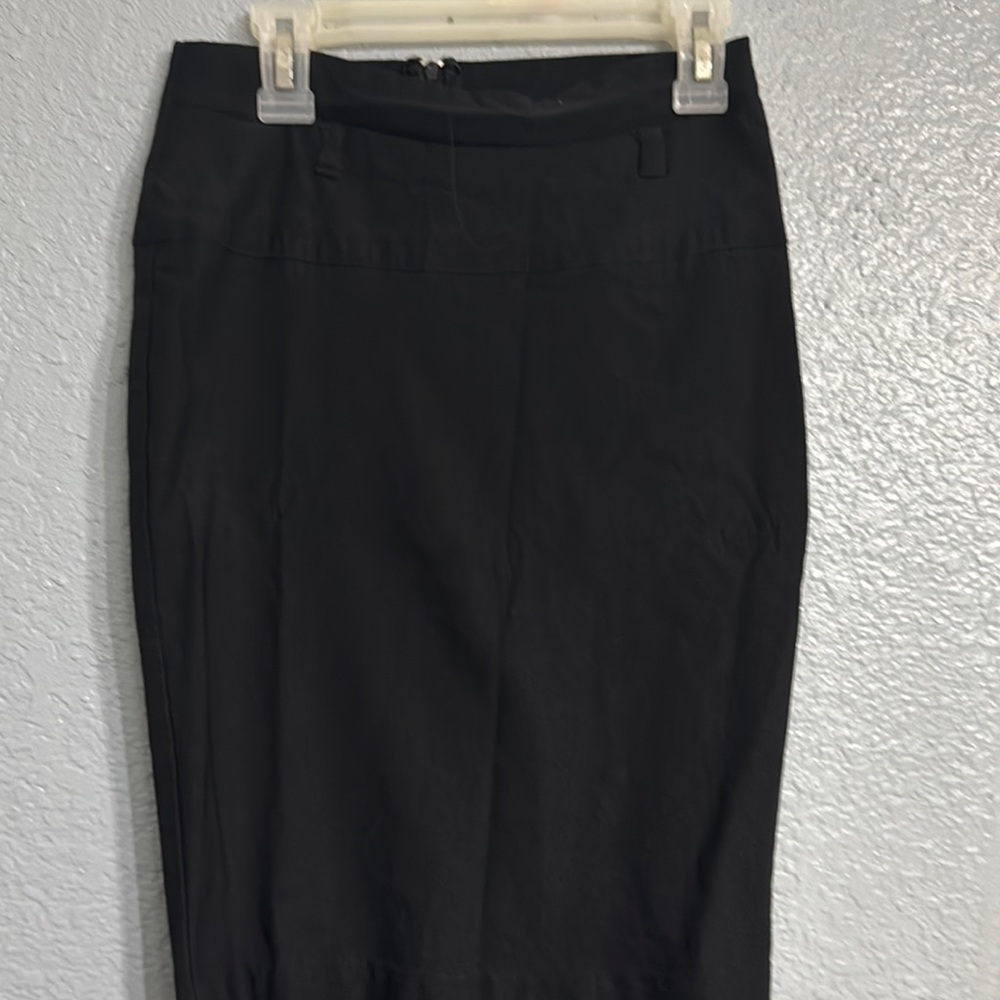 Classic Black Pencil Skirt